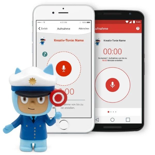 Tonies Kreativ-Tonie Polizist (Neuauflage 2022), Spielfigur – Bild 4